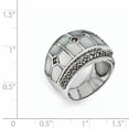 thumbnail image 3 of Sterling Silver Marcasite & Mother of Pearl Ring QR1471, 3 of 3