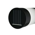 thumbnail image 5 of Pure Garden Stainless-Steel Outdoor LED Solar Bollard Lights 6-Pack (Black), 5 of 6