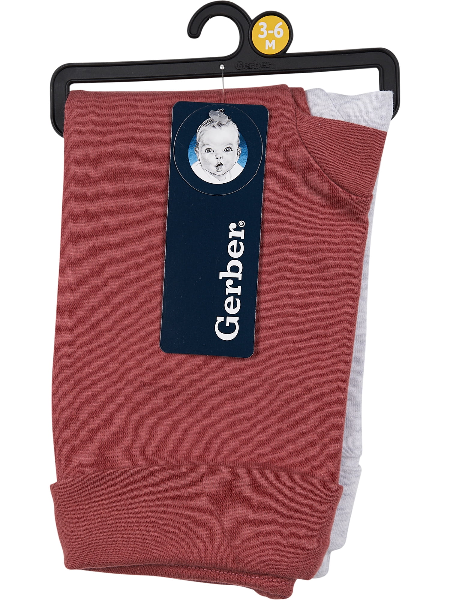 Gerber Gender Neutral Pants, 2-Pack, Sizes Newborn - 12 Months