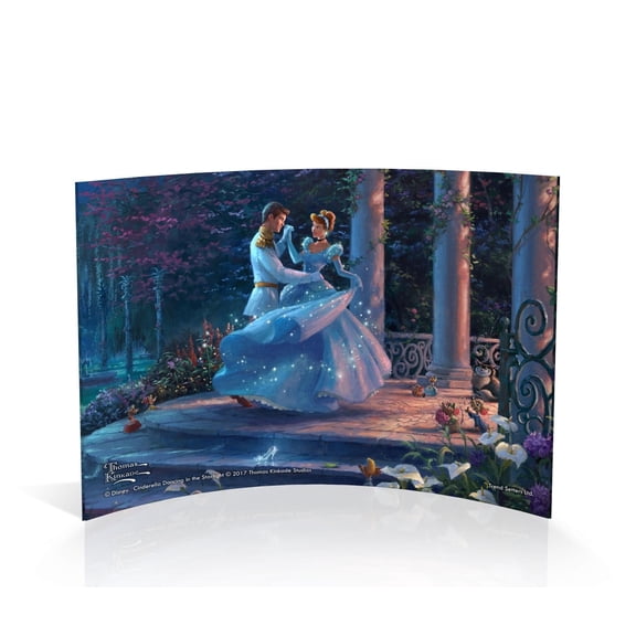 Disney (Cinderella Dancing in the Starlight) 7" x 5" Curved Acrylic Print ACP0705CUR166