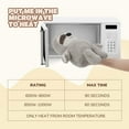 thumbnail image 3 of MaxKare Microwavable Stuffed Animal Heating Pad – Heatable for Anxiety & Ache Relief, Bedtime Comfort for Kids & Adults – 9.4" x 13",Sloth, 3 of 10
