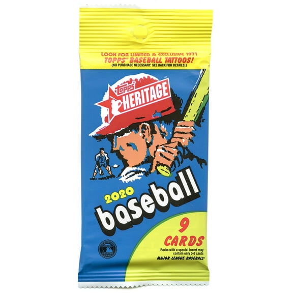 20 TOPPS HERITAGE BASEBALL PACK