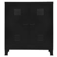 thumbnail image 2 of vidaXL Coffre de Rangement Industriel Acier Noir, 2 of 5
