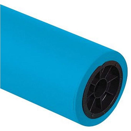 blue construction paper roll