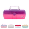 thumbnail image 1 of Organizador de maquillaje Caboodles Pretty in Petite Purple Sparkle, 1 of 4