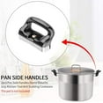 thumbnail image 5 of Mangos de repuesto ergonómicos y resistentes al calor para ollas, construcción de baquelita para una cocción segura y duradera, ajuste universal que garantiza la compatibilidad con varios utensilios, 5 of 5
