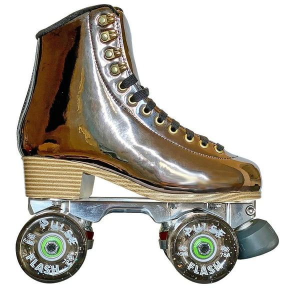 Atom Quad Outdoor Roller Skates - Evo Alloy Women's Outdoor Package (Gunmetal)