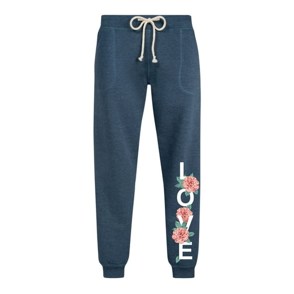 Instant Message - Love Floral - Ladies Jogger Pant