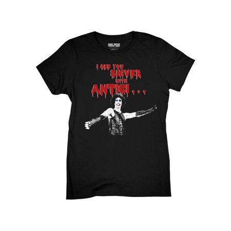 Ripple Junction The Rocky Horror Picture Show Women's Anticipation Light Weight 100% Cotton Crew T-Shirt