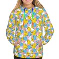 thumbnail image 3 of KLL Colorful Duck for Womens Pullover Hoodie with Pocket Hooded Long Sleeve Shirts Sweatshirt for Women-Medium, 3 of 7