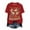 A05-Red, variant on guuuGxd Womens Halloween Tshirt Fall Tee Shirt Funny Graphic Clothes Halloween Shirt for Women Grey,M