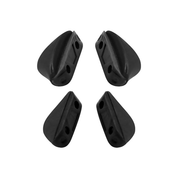 Vonxyz Black Nose Pads Nosepieces Replacement for Oakley Turbine Rotor  OO9307 Sunglasses 