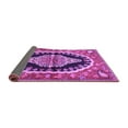 thumbnail image 2 of Ahgly Company Indoor Rectangle Medallion Purple Traditional Area Rugs, 7' x 9', 2 of 4