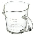 thumbnail image 6 of BCnmviku 1 Pack Espresso Shot Glass 3-Ounce Triple Pitcher Barista Double Spouts With Pouring Handle, 6 of 9