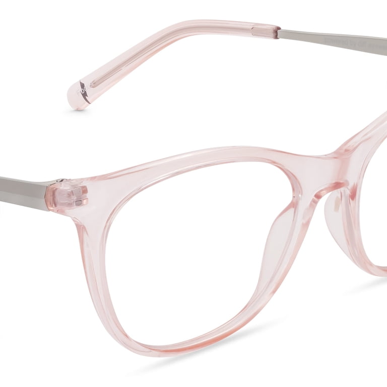 DIFF Eyewear Banks Blue‎ Light Glasses Pink Clear Women\'s One Size Excellent diff-eyewear-alex-light-pink-  main image 4