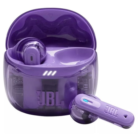 Restored JBL Tune Flex 2 True Wireless Noise Cancelling Earbuds - Ghost Mauve (Refurbished)