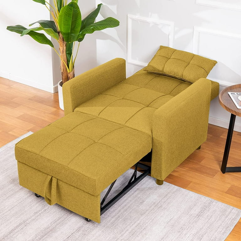 Mjkone Comfortable Futon Sofa Bed 3 In