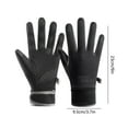 thumbnail image 2 of TACILIP Women's Winter New Deposit Screen Driving and Cycling Non-slip Cold Sports Wear Originality Gloves Womens Gloves, Gifts for Mom, 2 of 6