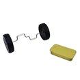 thumbnail image 1 of Sunloudy Parrot Intelligence Training Toy Bird Roller Wheel Balance Toy for Small Parakeets Cockatiels, Lovebirds, Conures, 1 of 2