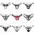 thumbnail image 2 of Tanga de lencería sexy para mujer, ropa interior sexy de cintura baja, pantalones T transparentes ultrafinos de tentación caliente japonesa, 2 of 6
