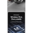 thumbnail image 6 of LAATIKUI Bluetooth headphones M114 is not in the ear and ultra-Earbuds Wireless LED Display Waterproof ear hang Black, 6 of 21