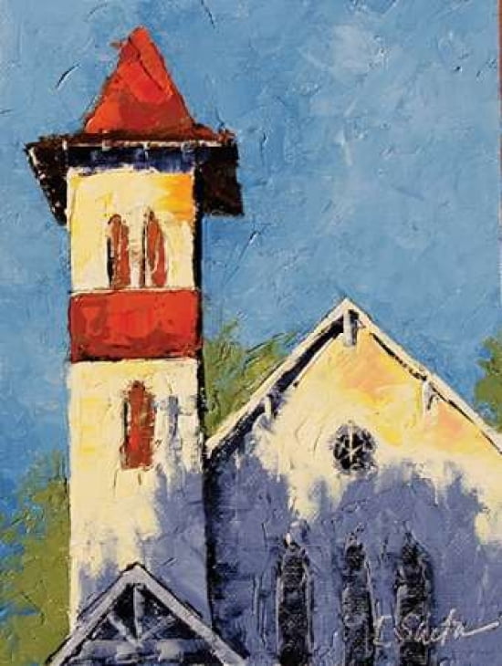 Old Church Canvas A