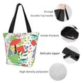 thumbnail image 4 of Disketp Mushroom and Frogs Bolsa de Hombro Casual para Mujer, Bolso Cruzado para Compras, Viajes y Uso Diario, 4 of 5