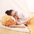 thumbnail image 4 of Toys for Boys Girls 3-6 Years 2 in 1 Cartoon Hamster Cushion Blanket Set Cute Plush Stuffed Throw Pillow with Blanket Toy Home Office, 4 of 7