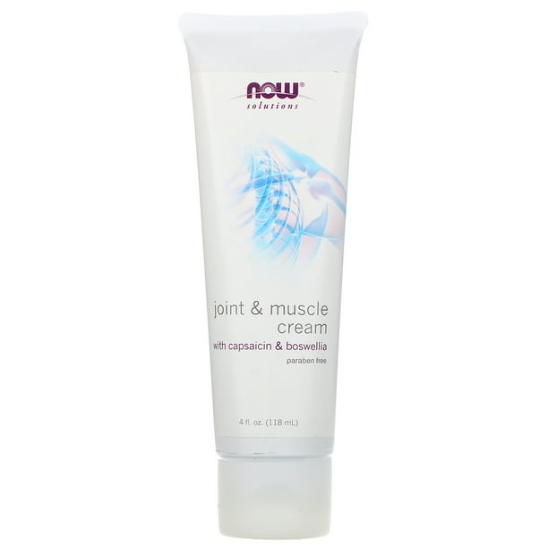 NOW Foods NOW Solutions Joint & Muscle Cream with Capsaicin