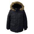 thumbnail image 4 of Boy's Winter Quilted Puffer Coat Warm Faux Fur Hooded Winter Jacket for Little Kid/Big Kid 4-14, 4 of 4