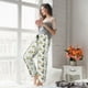 thumbnail image 5 of Balery Jungle Animal Pantalones de pijama para mujer, pijamas ultraligeros, pantalones de estar por casa-XX-Large, 5 of 6