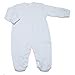 thumbnail image 3 of Kissy Kissy - Simple Stripes Footie - Blue-Newborn, 3 of 3