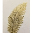 thumbnail image 2 of Phillip, Jamie 12x14 White Modern Wood Framed Museum Art Print Titled - Gold Feather, 2 of 4