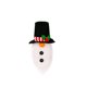 thumbnail image 1 of Toystoory Funda navideña para botella de vino, decoración de ambientes para fiestas temáticas, decoración de de Navidad, manga decorativa Kits de decoración para fiestas gorra negra Toystoory HA064819-02, 1 of 6