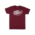 thumbnail image 4 of Dr Pepper Mens' Soda Pop Distressed Logo Est. 1885 Graphic Print T-Shirt, 4 of 5