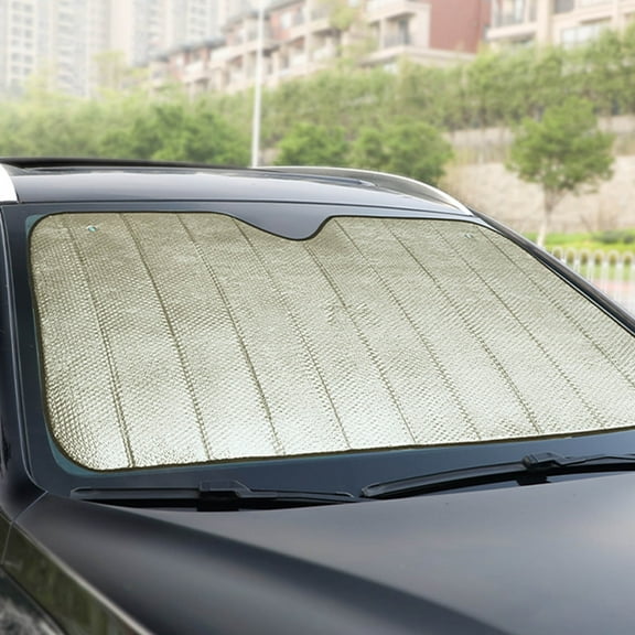 RKZDSR Five-layer Thickening Sunscreen Car Sunshade Aluminum Foil Insulation Car Rays Sun Visor Protector Sunshade