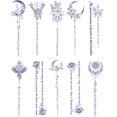 thumbnail image 1 of Juego Pegatinas Tatuaje Con Ramo Flores Silvestres Pequeñas 10 Uds. Impermeables para Adultos Y, 1 of 9