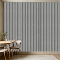 thumbnail image 4 of Wood Slat Self-Adhesive Wall Panels, 30x60cm Peel and Stick Fluted Wall Tiles for Home Decor, 4 of 6