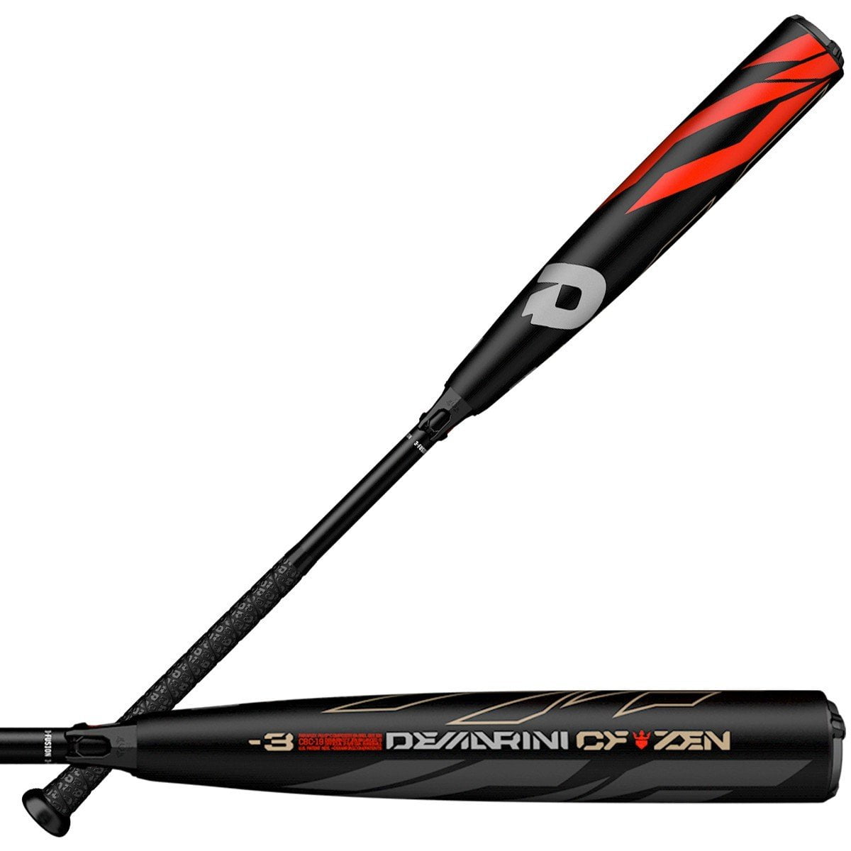 DeMarini 2019 CF Zen (3) BBCOR Bat WTDXCBC19 Black Red