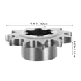 thumbnail image 4 of Chain Cog Front Sprocket Chain Cog 11 Teeth 2 Stroke Chain Cog Compatible With 47cc 49cc Bike, 4 of 8