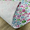 thumbnail image 5 of Ambesonne Colorful Place Mats Set of 4, Hearts Diamonds Bridal, Standard Size, Multicolor, 5 of 6