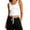 White, variant on PBFRDSJ Gothic Crop Tank Tops for Women Y2k Lace Up Grommet Grunge Clothes Sleeveless Scoop Neck Slim Fit Going Out Shirts