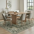 thumbnail image 3 of SIXHOME 8'x10' Area Rugs for Living Room Washable Traditional Distressed Carpet Non Slip Soft Retro Floral Indoor Throw Rug for Bedroom Dinning Room Vintage Green, 3 of 8