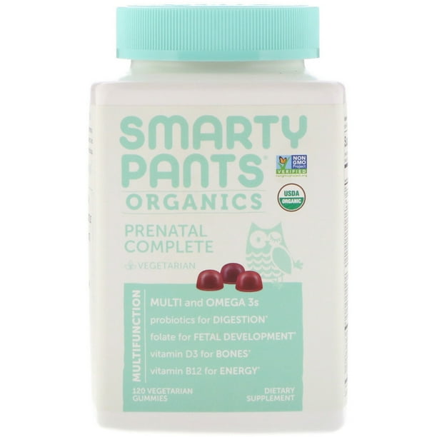 SmartyPants Organics, Prenatal Complete, 120 Vegetarian Gummies