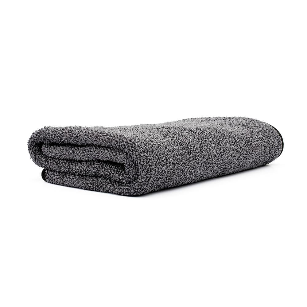 The Rag Company 12024-DBL-TWIST-BLK 20x24 TWISTRESS Detailing Towel - BLACK