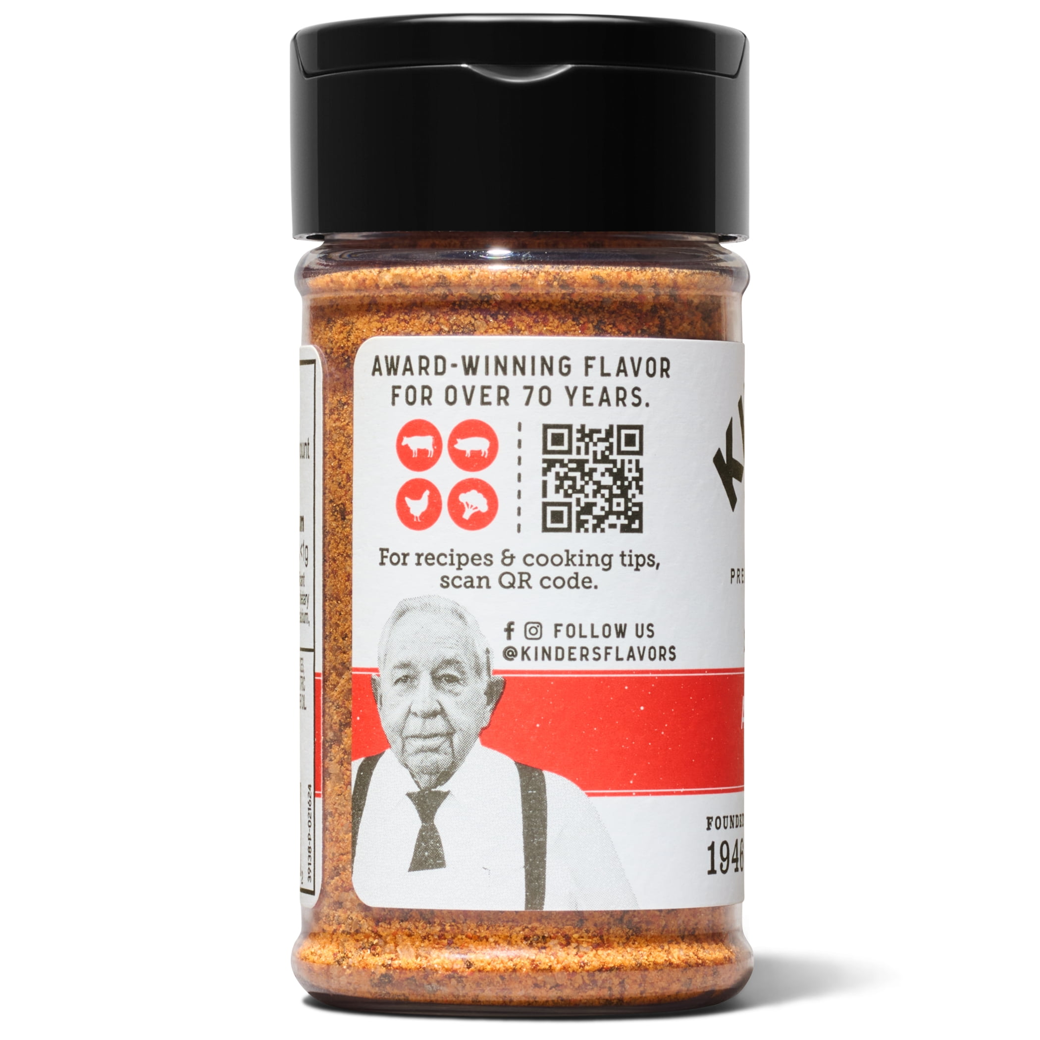 (4 pack) Kinder's All Purpose Seasoning, 2.9 oz