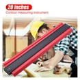20 Inch Plastic Profile Copy Gauge Contour Gauge, Duplicator Tiles