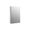 thumbnail image 4 of Kohler  24 x 36 in. Catalan Aluminum Single-Door Medicine Cabinet with 170 deg Hinge - Satin Anodized Aluminum, 4 of 4