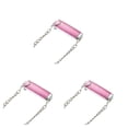thumbnail image 2 of bedienty Smart Phone Back Clip Portable Adjustable Detachable Anti-lost Anti-corrosive Replacing Travelling Outing Chain Pink Silver 3Set, 2 of 6