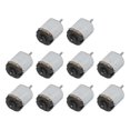 thumbnail image 1 of 10pcs Mini Electric Motor High Speed Low Noise Small Dc Motors For Hobby Diy Toys Cars, 1 of 4